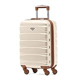 Flight Knight Lightweight 4 Wheel ABS Hard Case Suitcases Cabin Carry On Hand Luggage Approved for Over 100 Airlines Including easyJet, British Airways, RyanAir, Virgin Atlantic, Emirates & Many More
