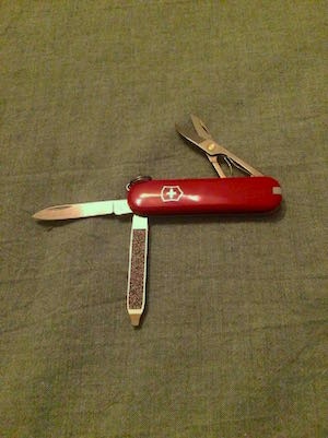 pocket knife for hand luggage