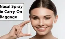Nasal Spray in Carry-On Baggage