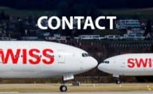 Easily get in contact with SWISS Airlines