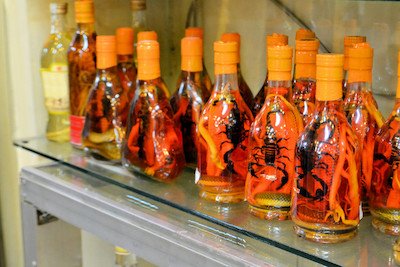 Snake Wine and Scorpion Liqueur
