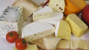 Different Cheese in Hand Luggage