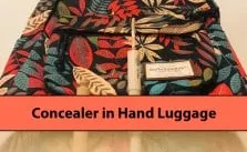 Concealer in Hand Luggage