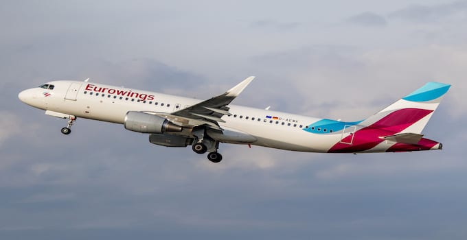 eurowings add luggage