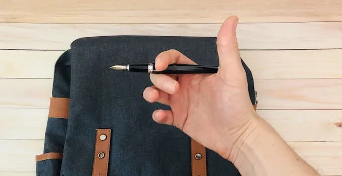 Fountain Pen in Hand Luggage