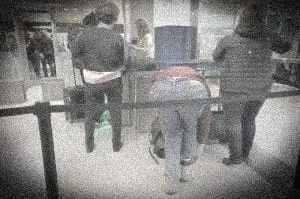 Food through Security Checkpoint