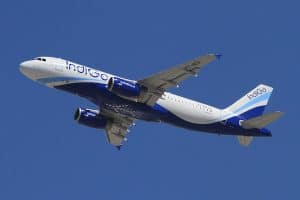 Indigo Airplane