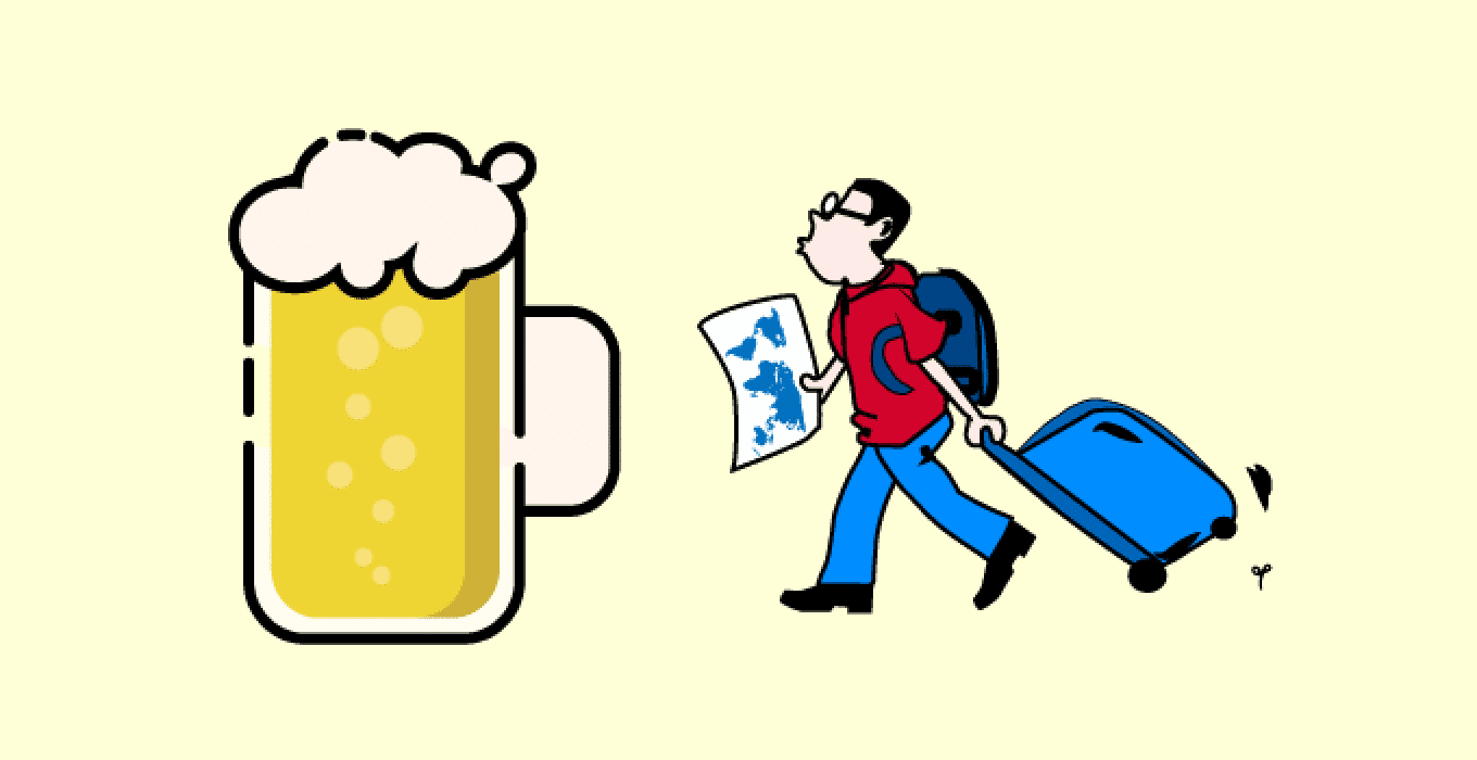 BEER in Checked Baggage Here's what's up