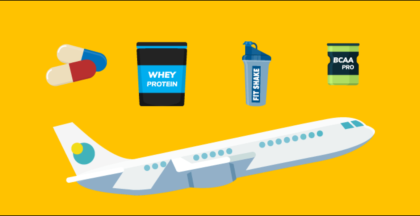 Food Supplements on the Plane (Rules, Tips & Infographic)