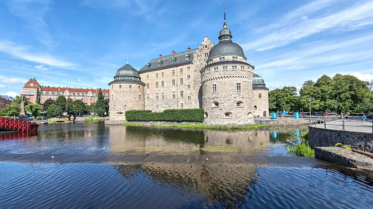 Orebro Castle in Orebro, Sweden is a 16th-century Swedish Renaissance castle