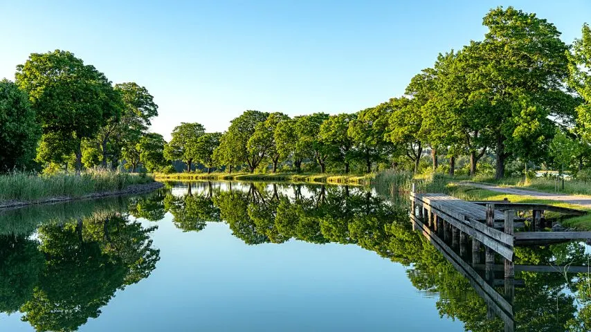 The Gota Canal in Linkoping is one of the must-visit places in the area