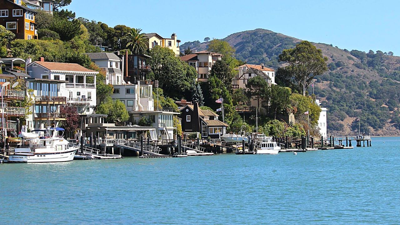 Though Mill Valley in the Bay Area is a family-oriented suburban community, it's also one of the most costly in San Francisco