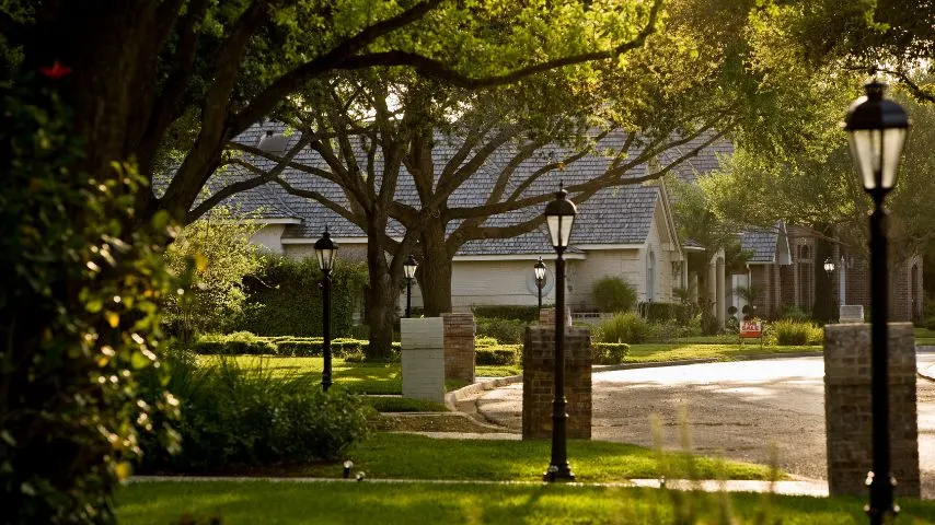 Greenland Hills is known for its quiet streets and Tudor-style homes.