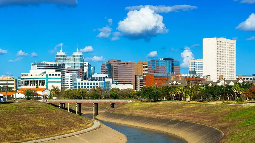 Houston is where you'll find the Texas Medical Center, considered as the biggest medical facility in the world.