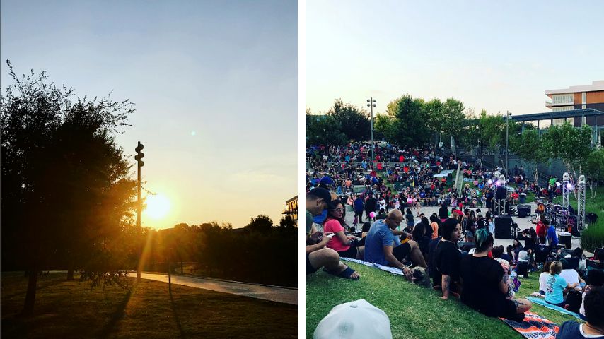 One of the known green spaces in Addison is the Vitruvian Park,  which has tons of space for festivals and outdoor activities.