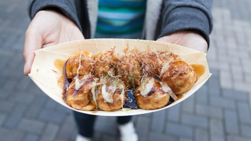 Osaka is known for its Takoyaki and as the Japanese capital for street food.