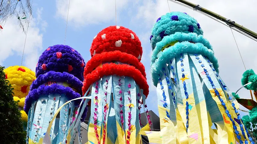 Sendai is known for its interesting Tanabata Festival, aka the Japanese Star Festival.