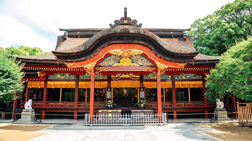 If you're planning to live in Fukuoka, drop by the Dazaifu Tenmangu Shrine.