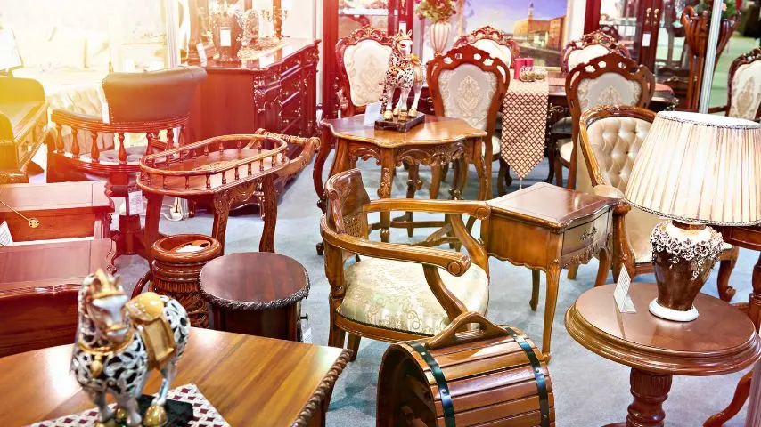 The Design District is known for its antique stores.