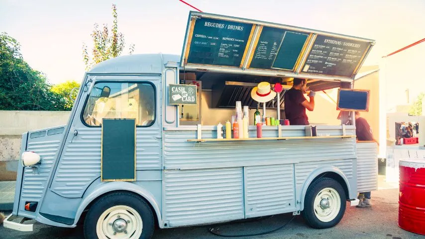 The food trucks at the Truck Yard change almost daily.