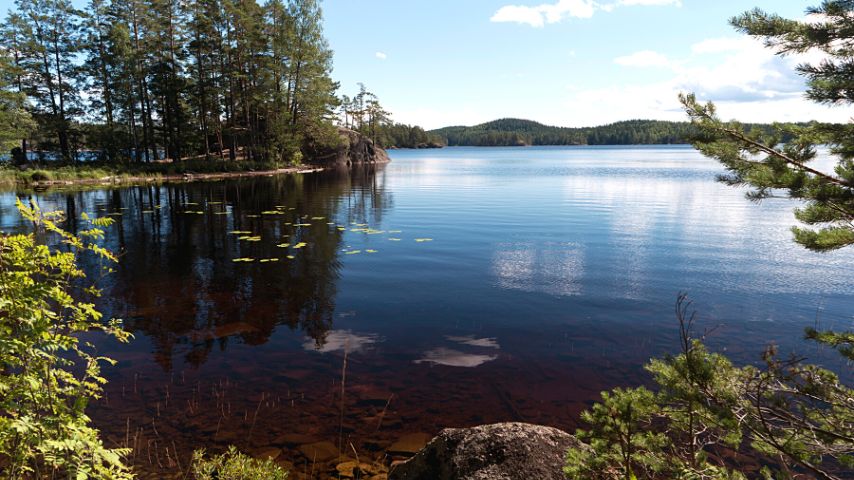 You can easily access in Orebro Sweden's southernmost wilderness, the 42-acre Tiveden National Park.