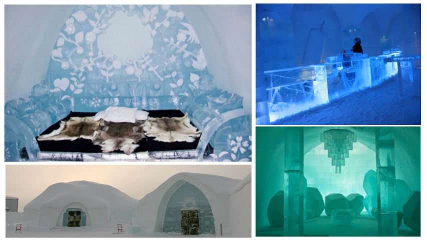 The very first ICEHOTEL is in Jukkasjärvi, a village near the city of Kiruna.