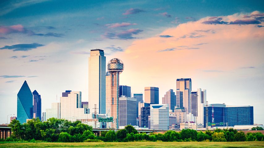 Dallas in Texas is home to some of the billionaires and millionaires in the USA.
