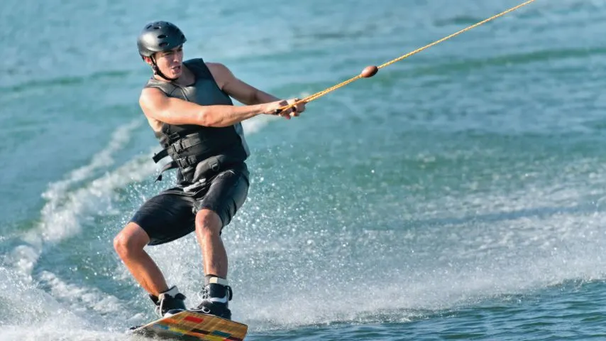 Hydrous Wake Park is one of the few places in the USA where cable wakeboarding is doable.