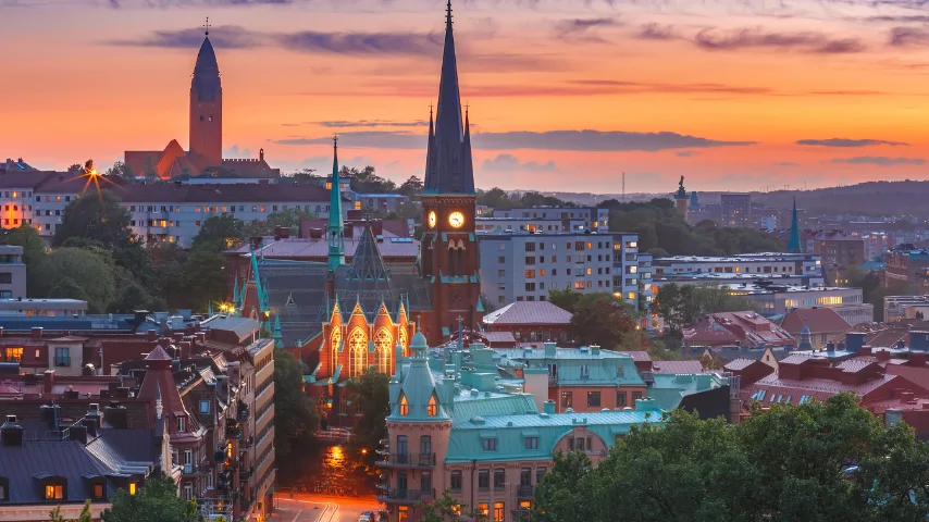 Gothenburg is Sweden's second largest city.