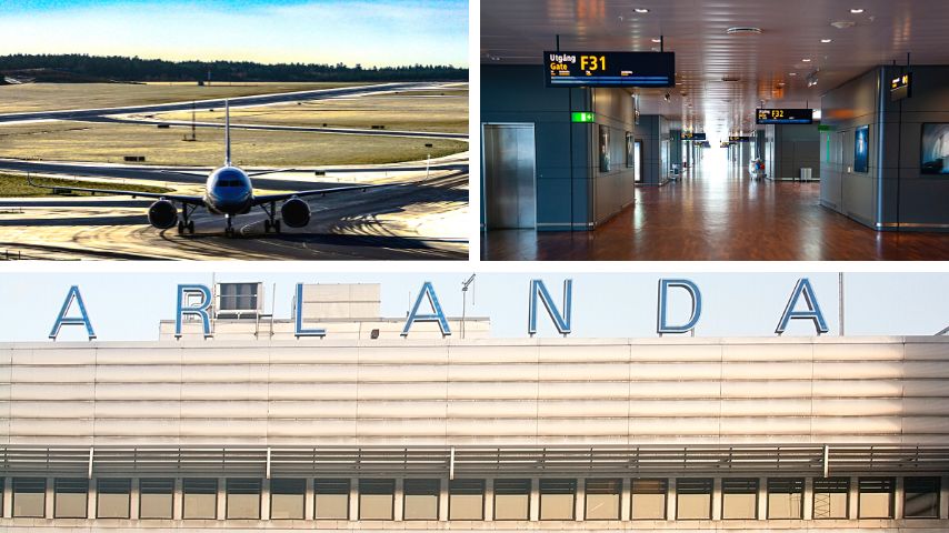 Among the 4 international airports in Stockholm, Arlanda is the largest among them