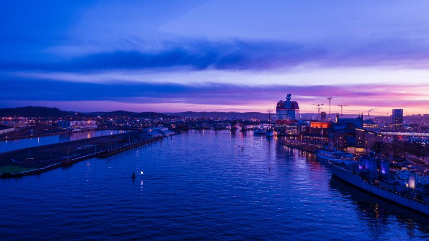 Gothenburg is known for its seaport, which was a strategic port for Sweden during the 1600s