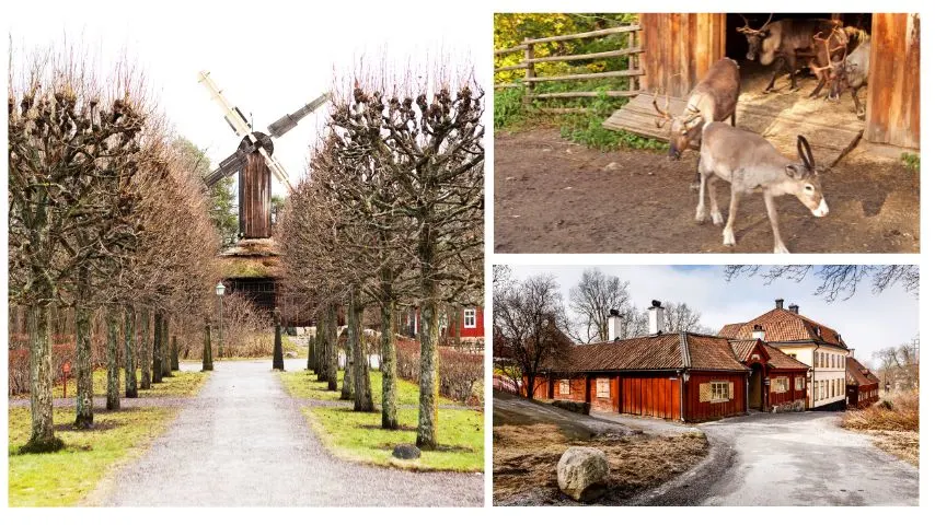 Skansen is the world's first open-air museum, and is a way to experience the Swedish way of life prior to industrialization