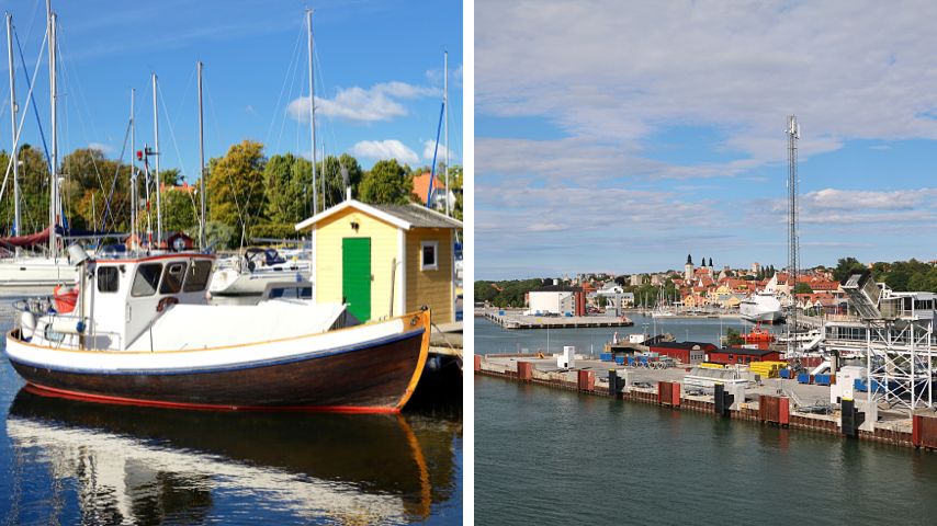 You can reach Visby by taking a ferry from Nynäshamn or Oskarshamn from Småland