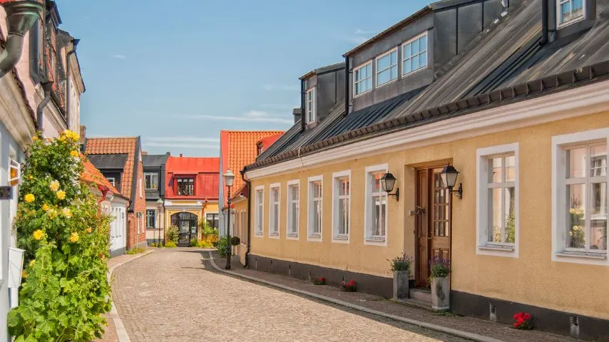 Ystad is known as the setting of the popular crime novel series about a police detective named Kurt Wallander.