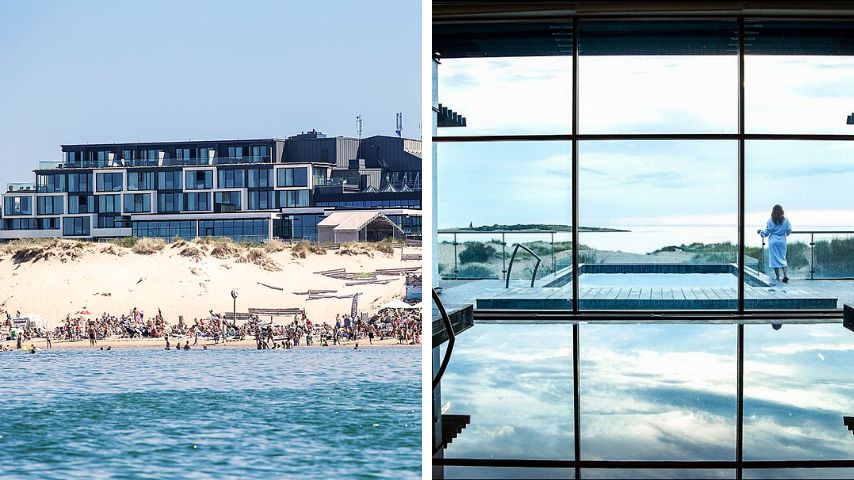 Hotel Tylösand, a luxury resort hotel and spa in Halmstad, is one of the best places to visit in Sweden during summer.