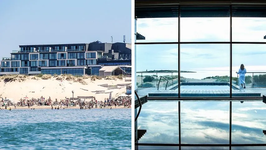 Hotel Tylösand, a luxury resort hotel and spa in Halmstad, is one of the best places to visit in Sweden during summer.