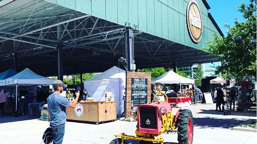 The Shed in the Farmers Market District in Dallas is an open-air pavillion that you can go to to buy products that are grown, raised or made by the vendors.