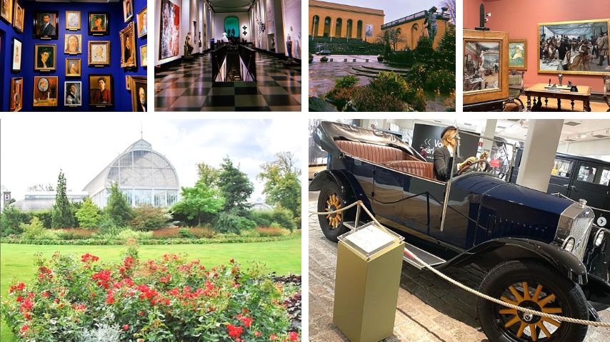 The Gothenburg Museum of Art, The Botanical Garden, and the Volvo Museum are the 3 places you can visit in Gothenburg.